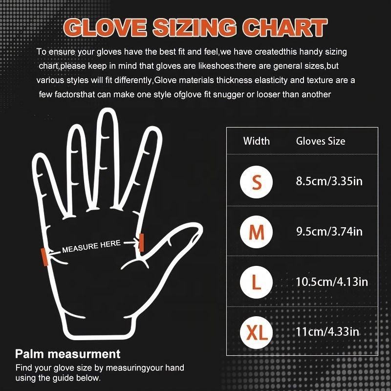 Disposable Nitrile Exam Gloves, 5 Mil Black, Powder-Free Heavy Duty Clean Glove
