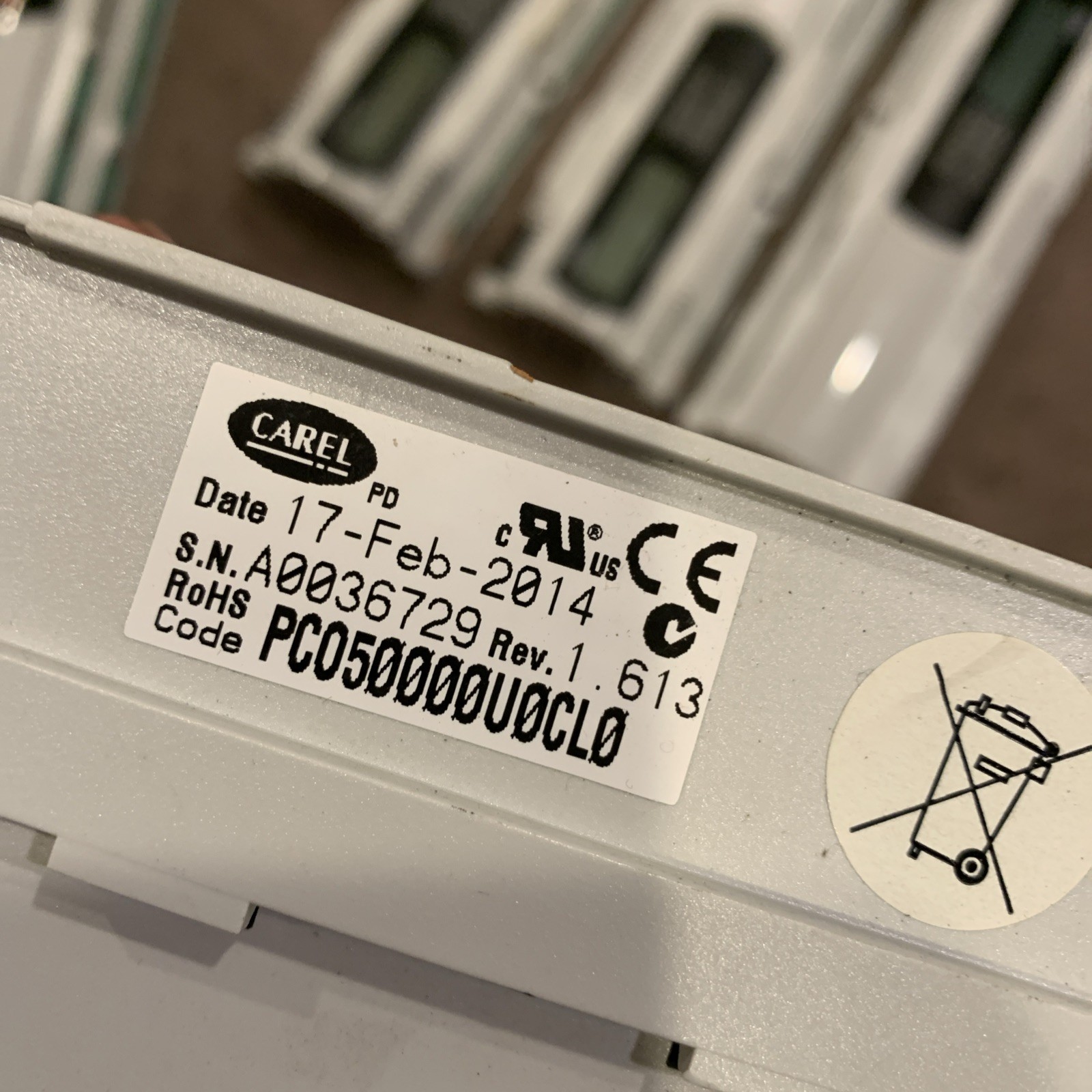 CARELProgramable CONTROLLER PCO50000U0CL0 USED