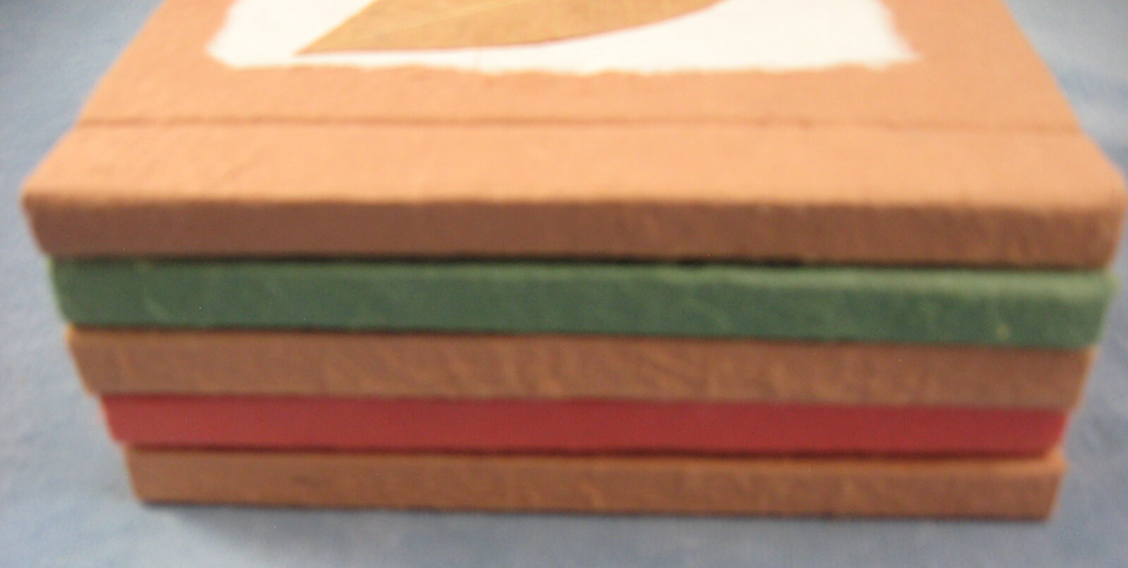 5 Handmade Natural Paper Blank Book-Journal-Diary-Notepad-Dream Book-Memo NOS