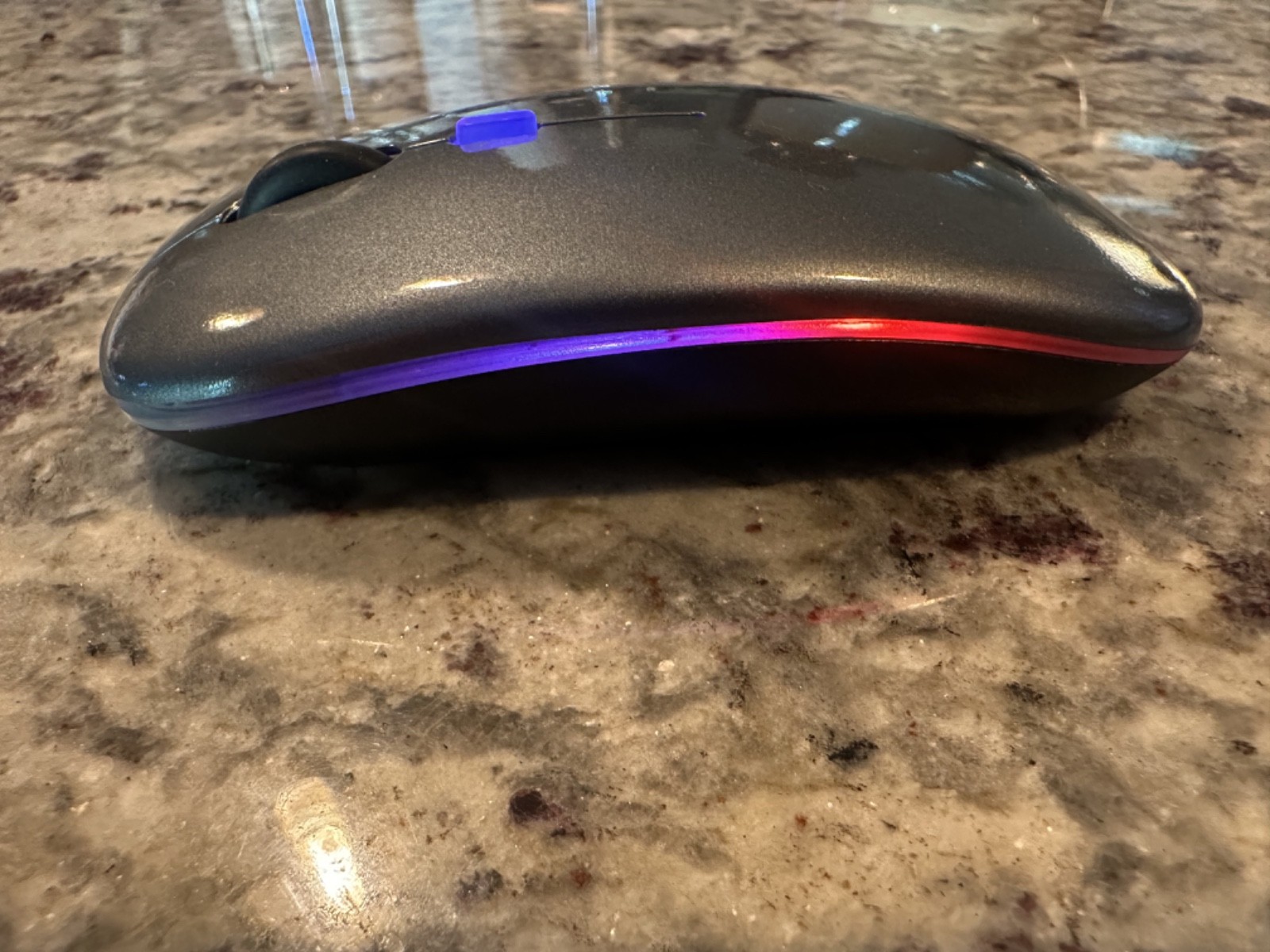Dual-M Bluetooth Wireless + USB Dongle Optical Mouse Rechargeable RGB PC Laptop