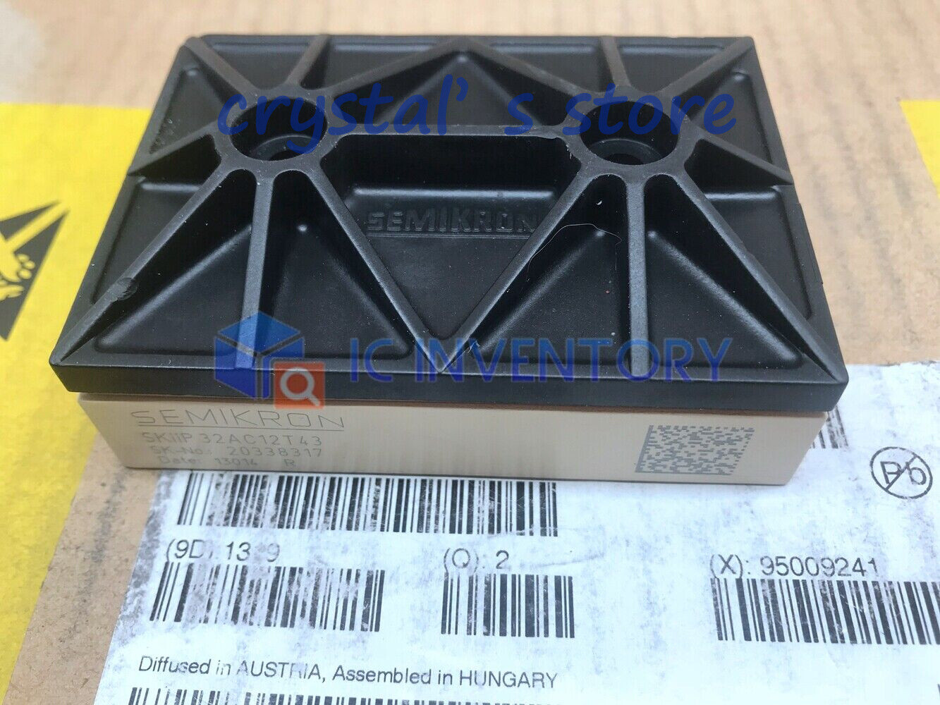 1PCS SEMIKRON SKIIP32AC12T43 Module Power Supply New 100% Quality Guarantee