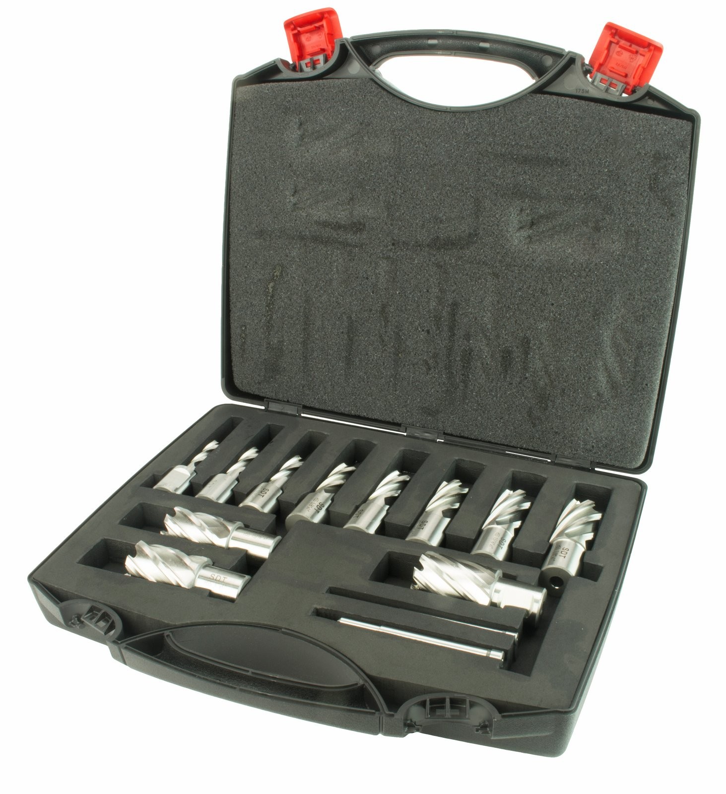 Steel Dragon Tools® 13pc. High Speed Steel HSS Annular Cutter Kit 1″ Depth