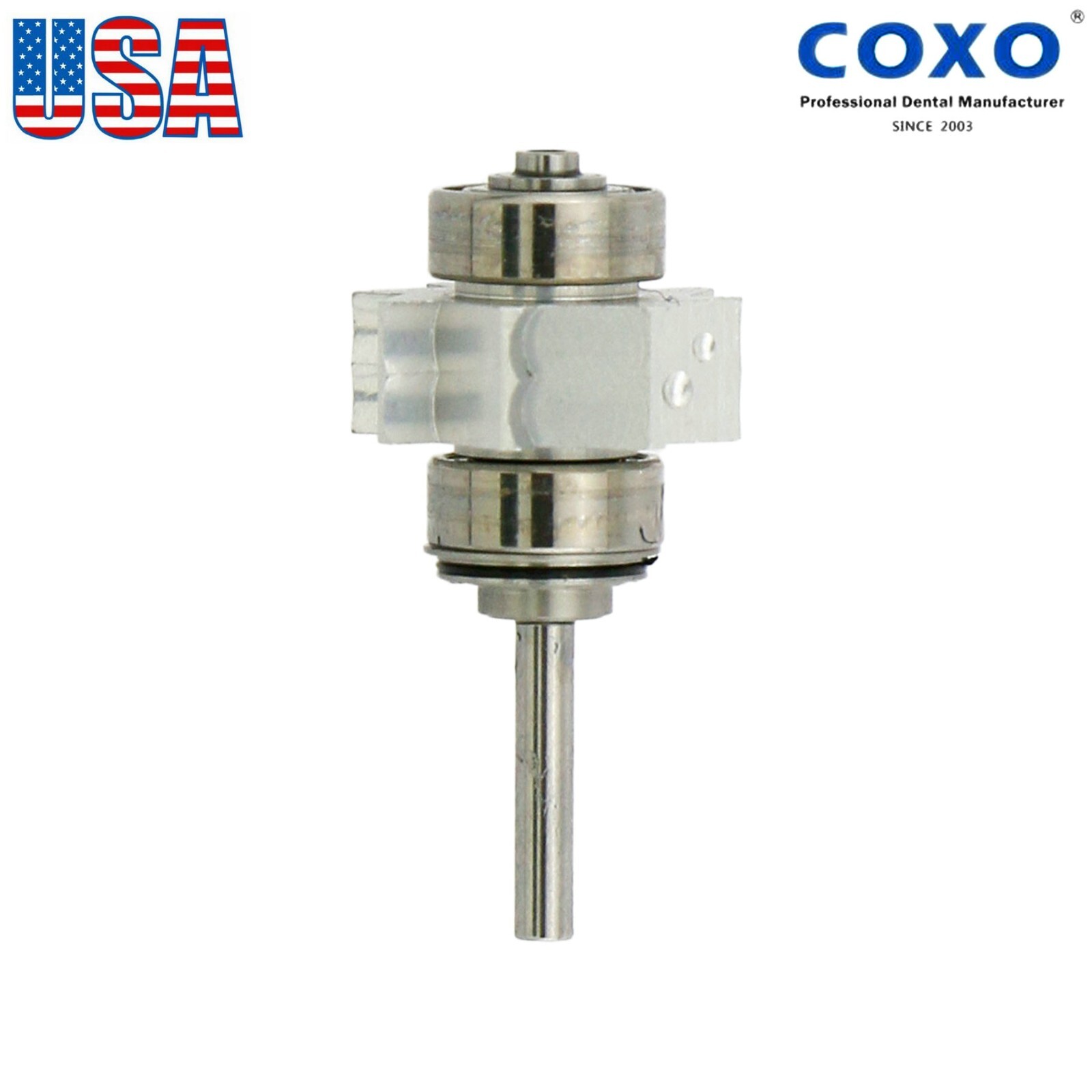 US COXO Dental Fiber Optic Handpiece High Speed Turbine For Kavo NSK Coupler