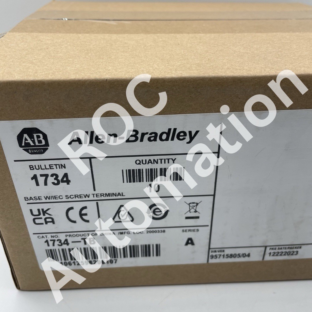 Lot of 10 New Sealed Allen-Bradley 1734-TB Point I/O Terminal Base Module