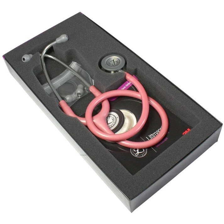 3M Littmann Classic III Monitoring Stethoscope, Pearl Pink, 5633