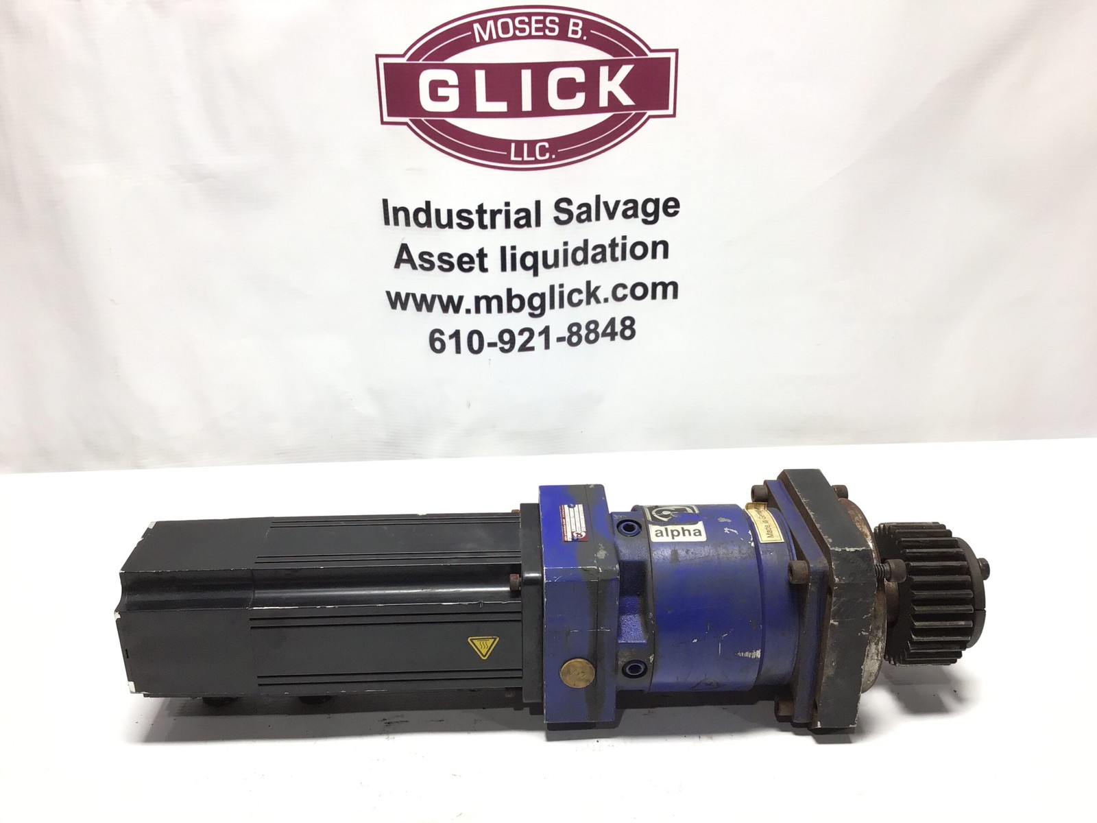 MTS Automation MPM892ATG6G1N Servo Motor 1.62HP 7.3A 1.20kW 3PH