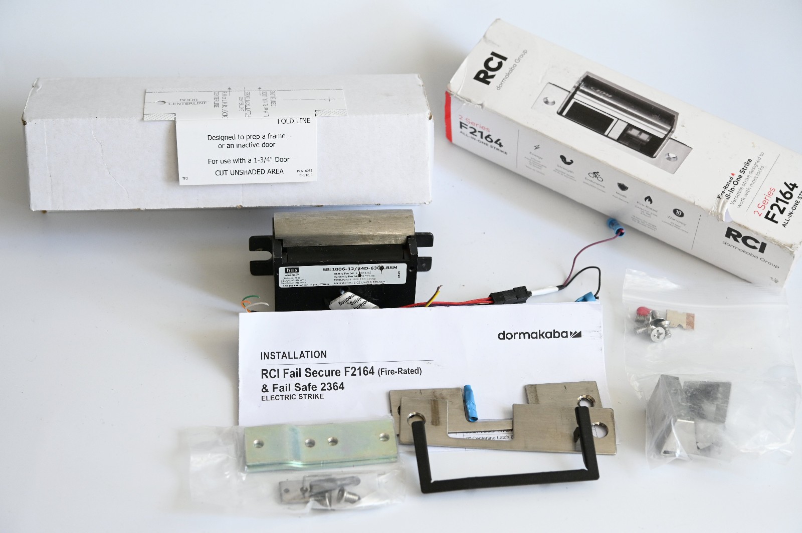 RCI Fire-Rated All-In-One Strike 2 Series F2164 12/24V DC/AC Fail-Secure 32D