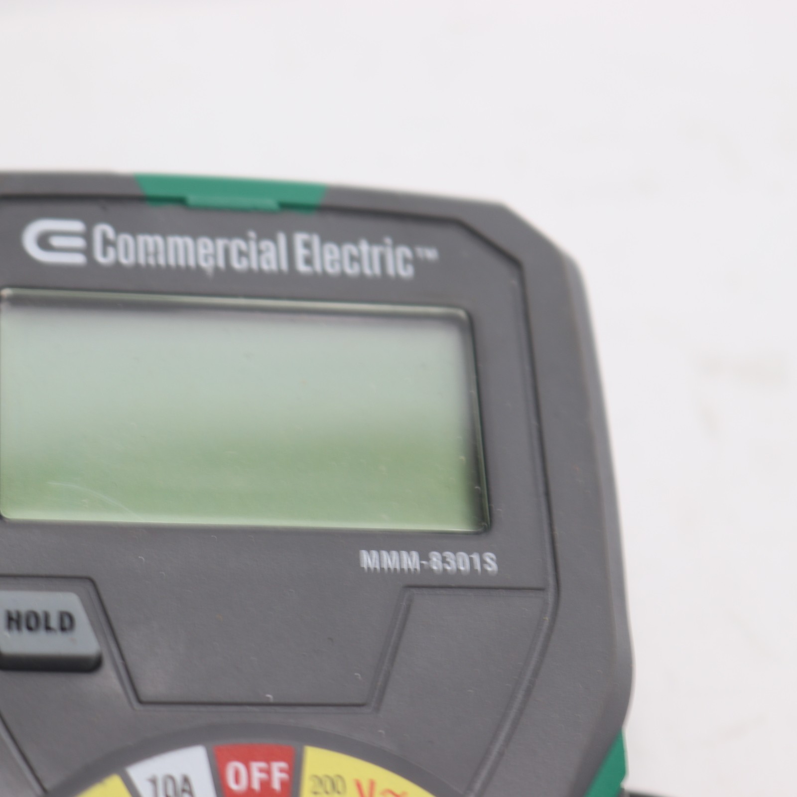 Commercial Electric CE Manual Range Digital Multimeter MMM-8301S