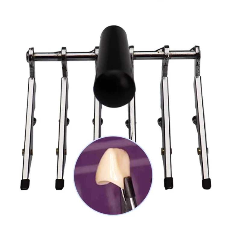 Dental Veneer Porcelain False Teeth Clip Veneer Glazing Clip Crown Holder Clamp