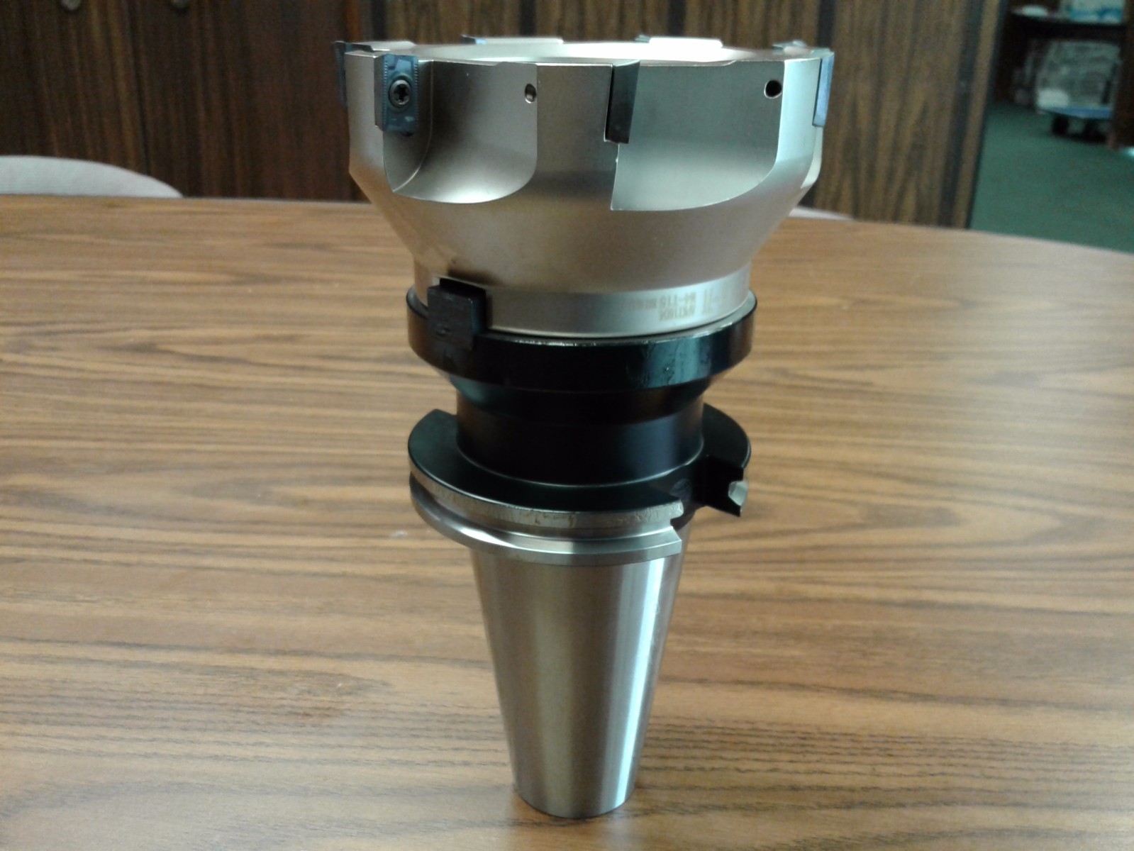5″ 90 degree indexable face shell mill,face milling cutter APKT w. CAT50 arbor
