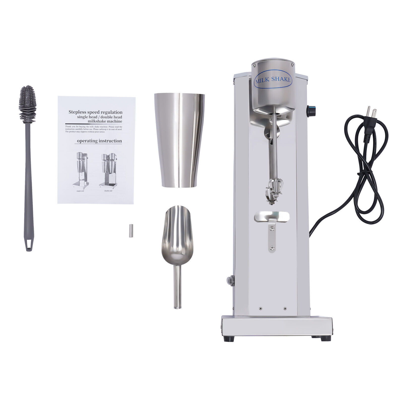 800ml Single-head Electric Drink Mixer Milkshake Mixing Machine Milk Shaker 180W
