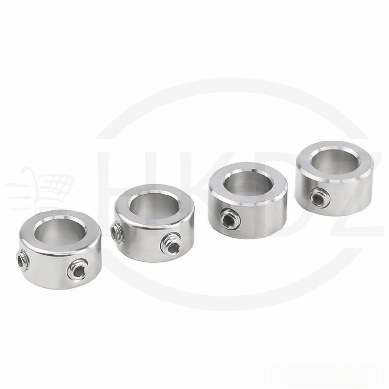 Stainless Steel Shaft Collar Solid Steel Metric Clamp Collars ID 5mm To 50mm