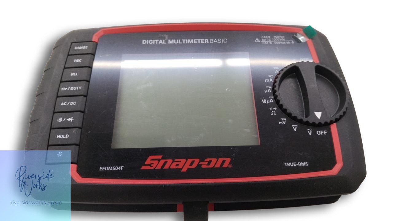 SNAP-ON EEDM504F Digital Multimeter Tool Used