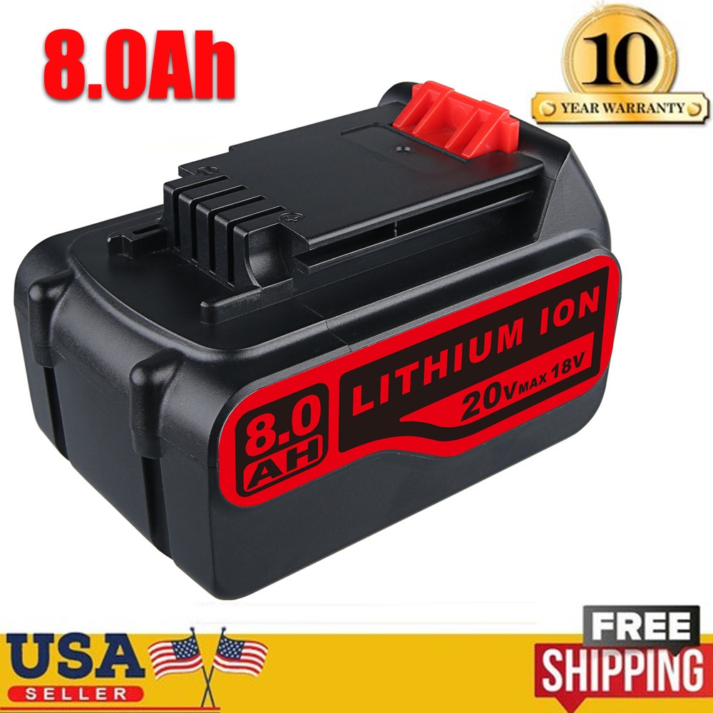 8000mAh 20 V Lithium Ion Battery 20 Volt Li-Ion BDL1810 For LB2X4020 LBXR20