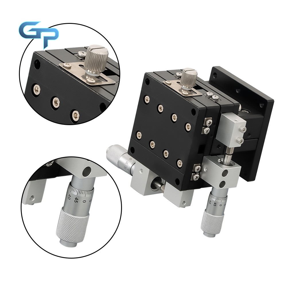 XYZ 3 Axis Linear Stage Trimming Platform Bearing Tuning Sliding Table