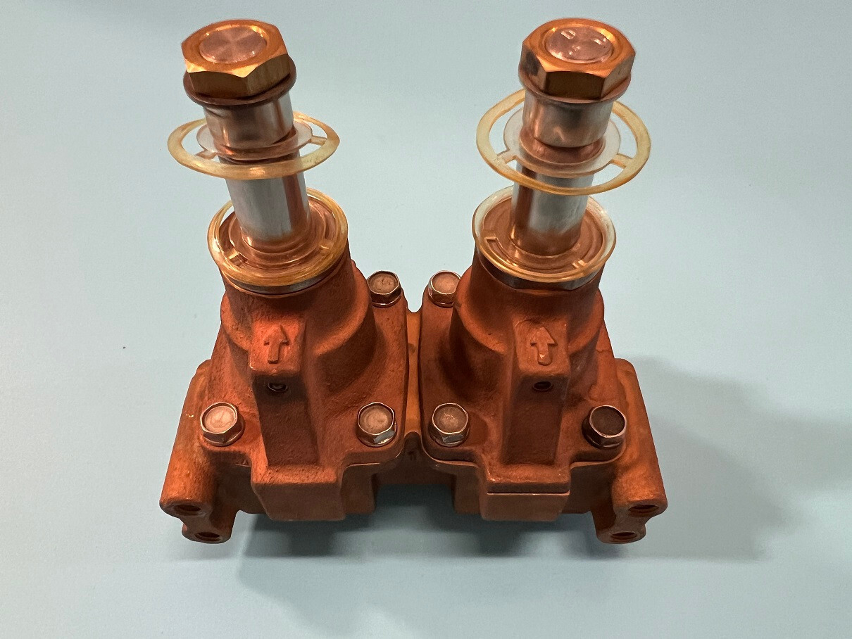Mitsubishi Water Solenoid Manifold 2-Bank M995 DC83200 w/ Rebuilt Seats