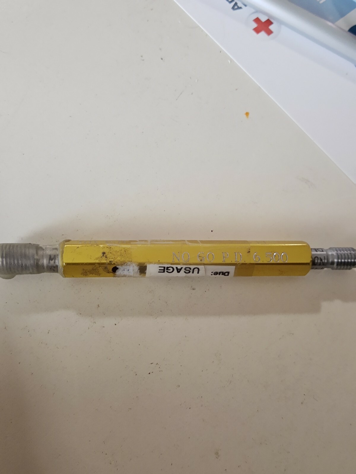 M7- 1.0-6H Plug Gauge Go/No Go PD’s: 6.350- 6.500