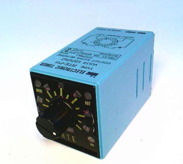 IDEC RTE-P11 120 V AC 10 A 0-10 Minutes Off-Delay PLC Electronic Timer Module