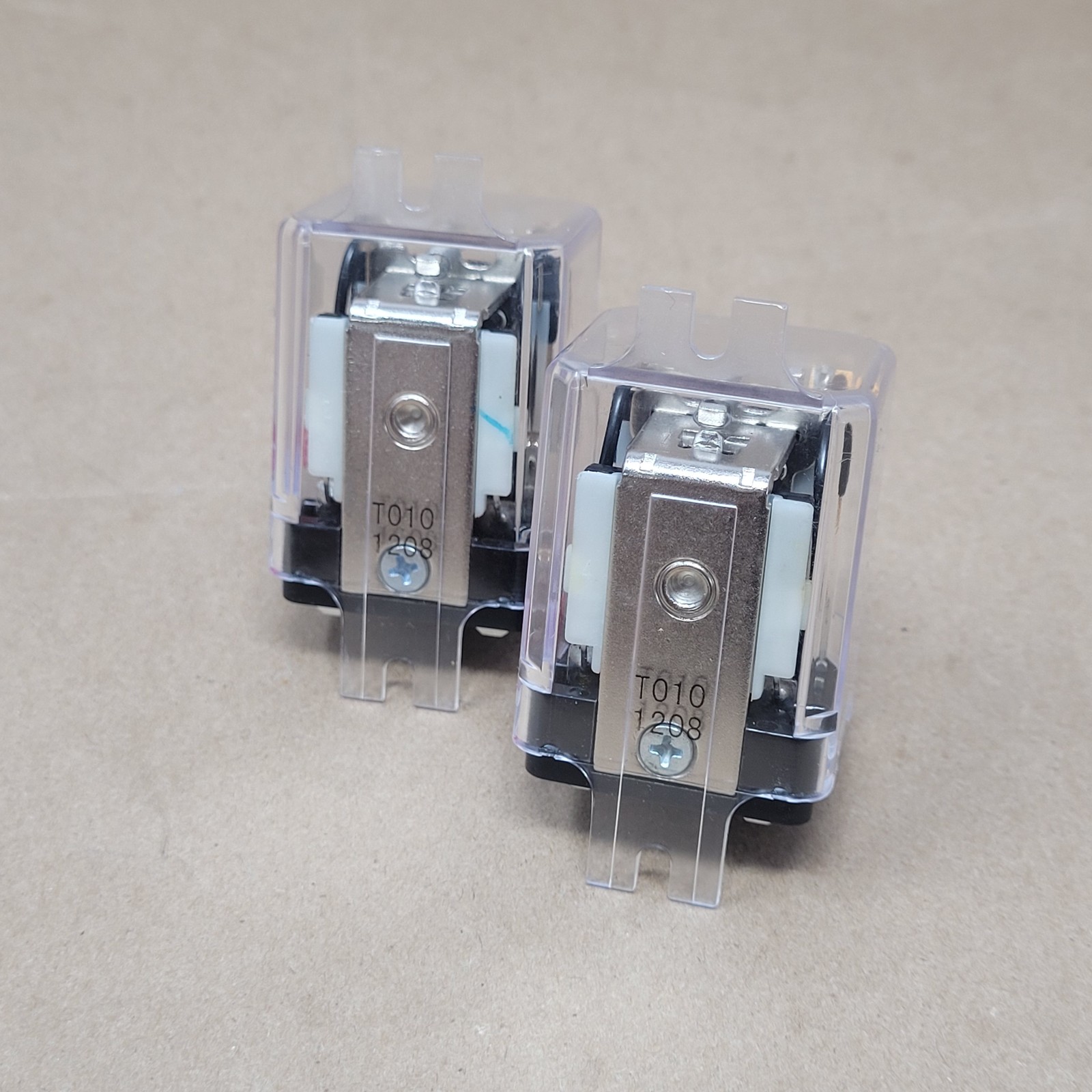 Lot of 2 – Potter & Brumfield KUP-11D55-12 Relay, 10A, 240 VAC – USED