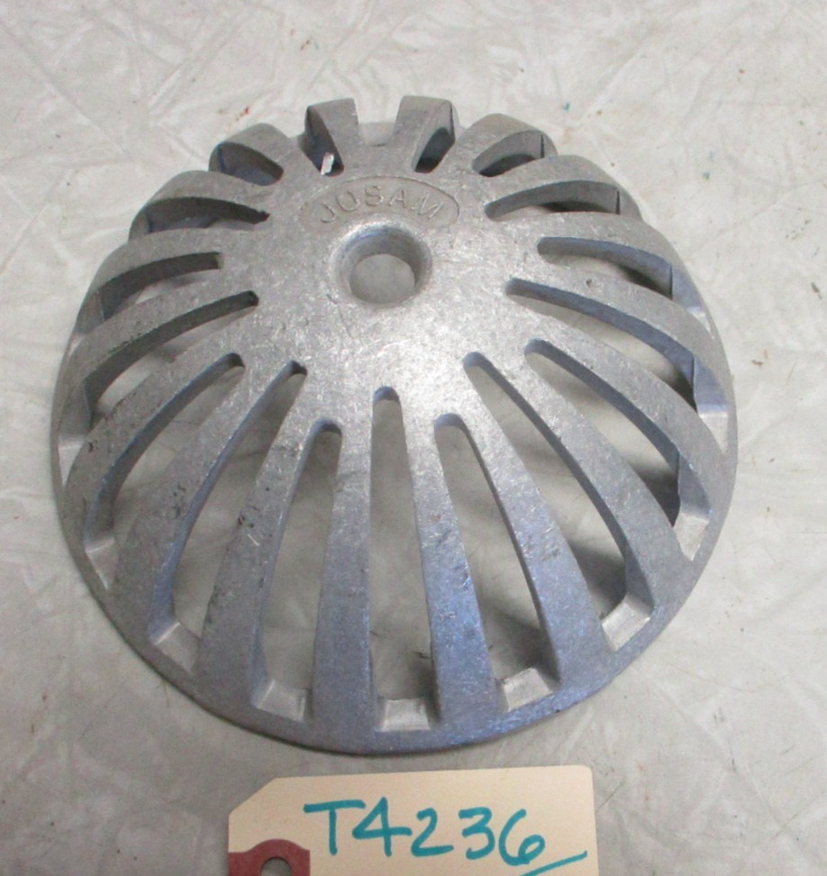 JOSAM 029680 22010 CAST IRON DOME 5-1/4″ OD x 2-5/8″ Tall, Aluminum