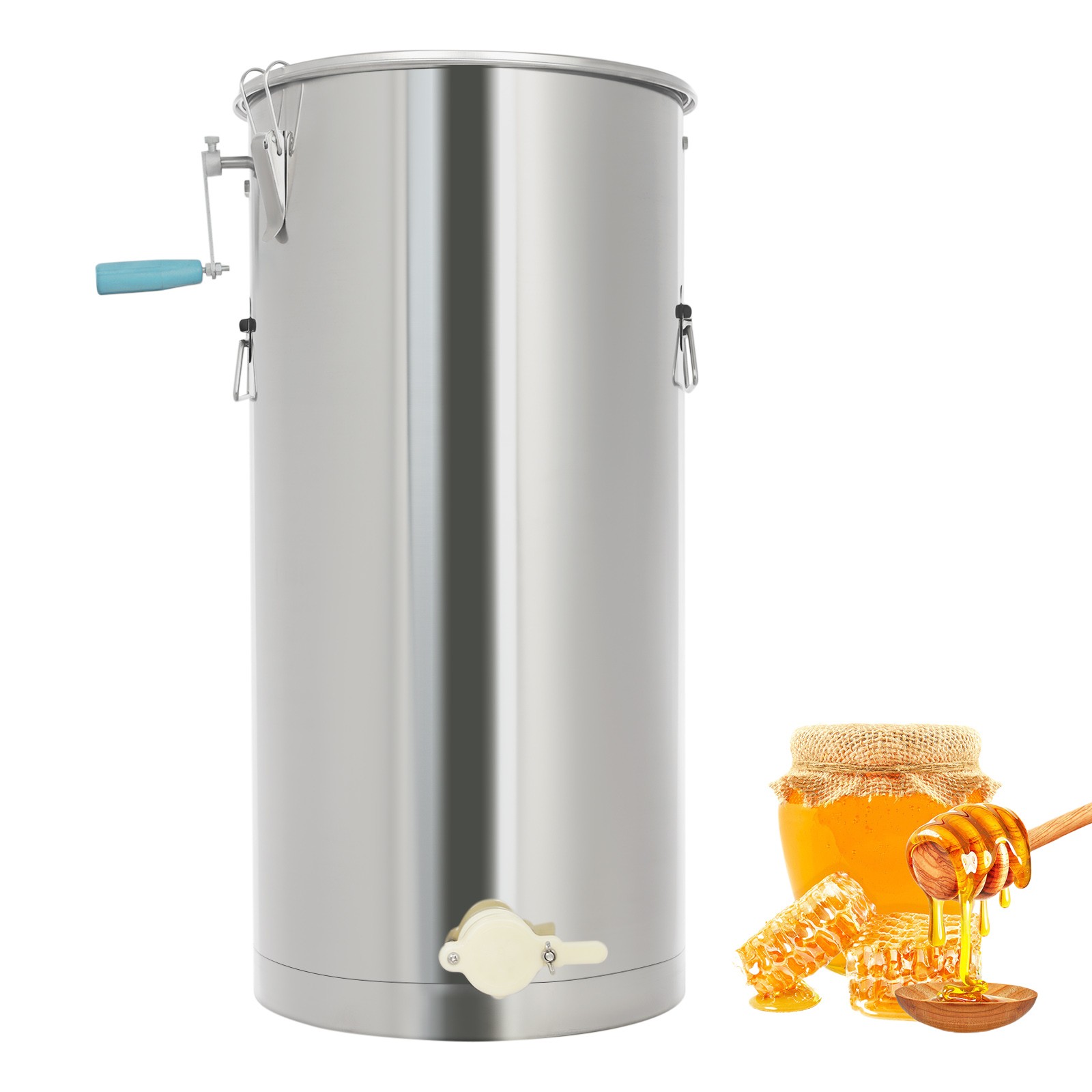 Honey Extractor Spinner Centrifuge Equipment 2 Frame Beekeeping Equipment Drum