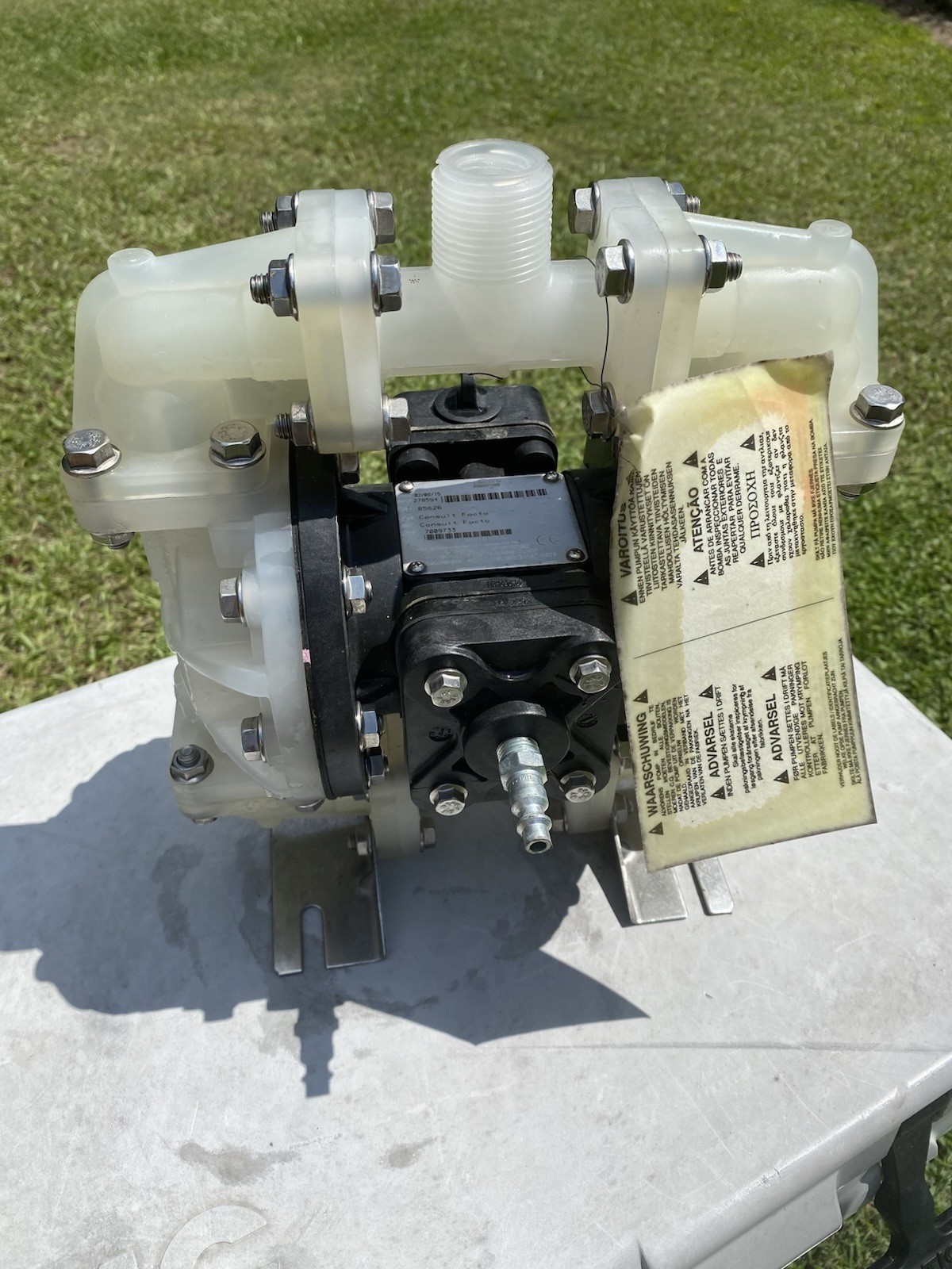 Lincoln Industrial 85626 1/2” Diaphragm Pump