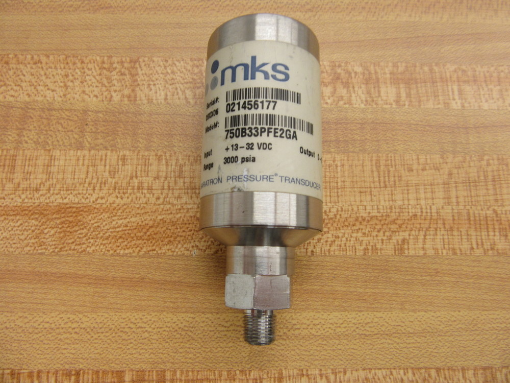 MKS 750B33PFE2GA Baratron Pressure Transducer