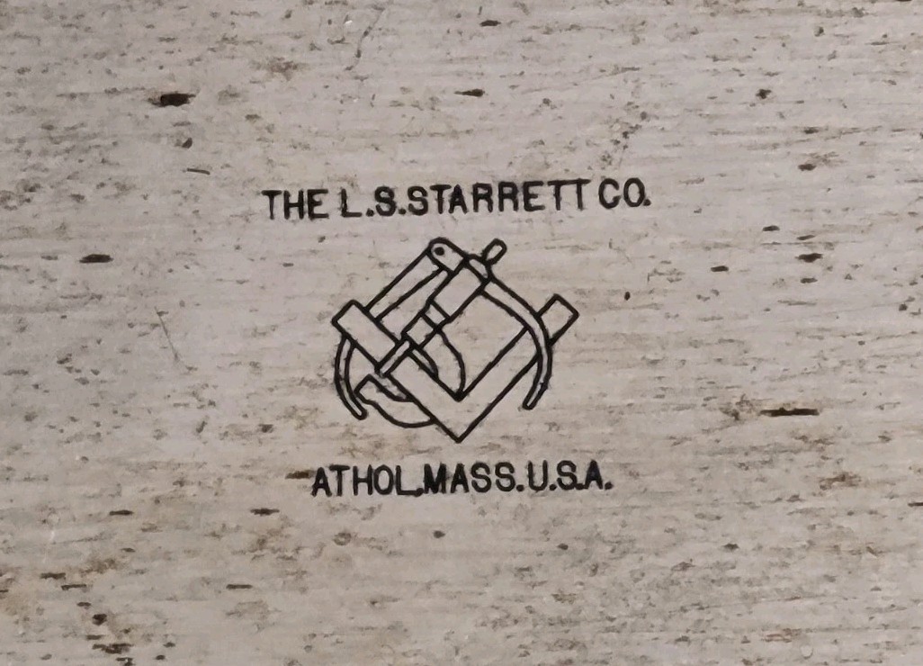 L.S. Starrett No. 20 Machinist Precision Square Blade 39″ 20-1/2″ Base