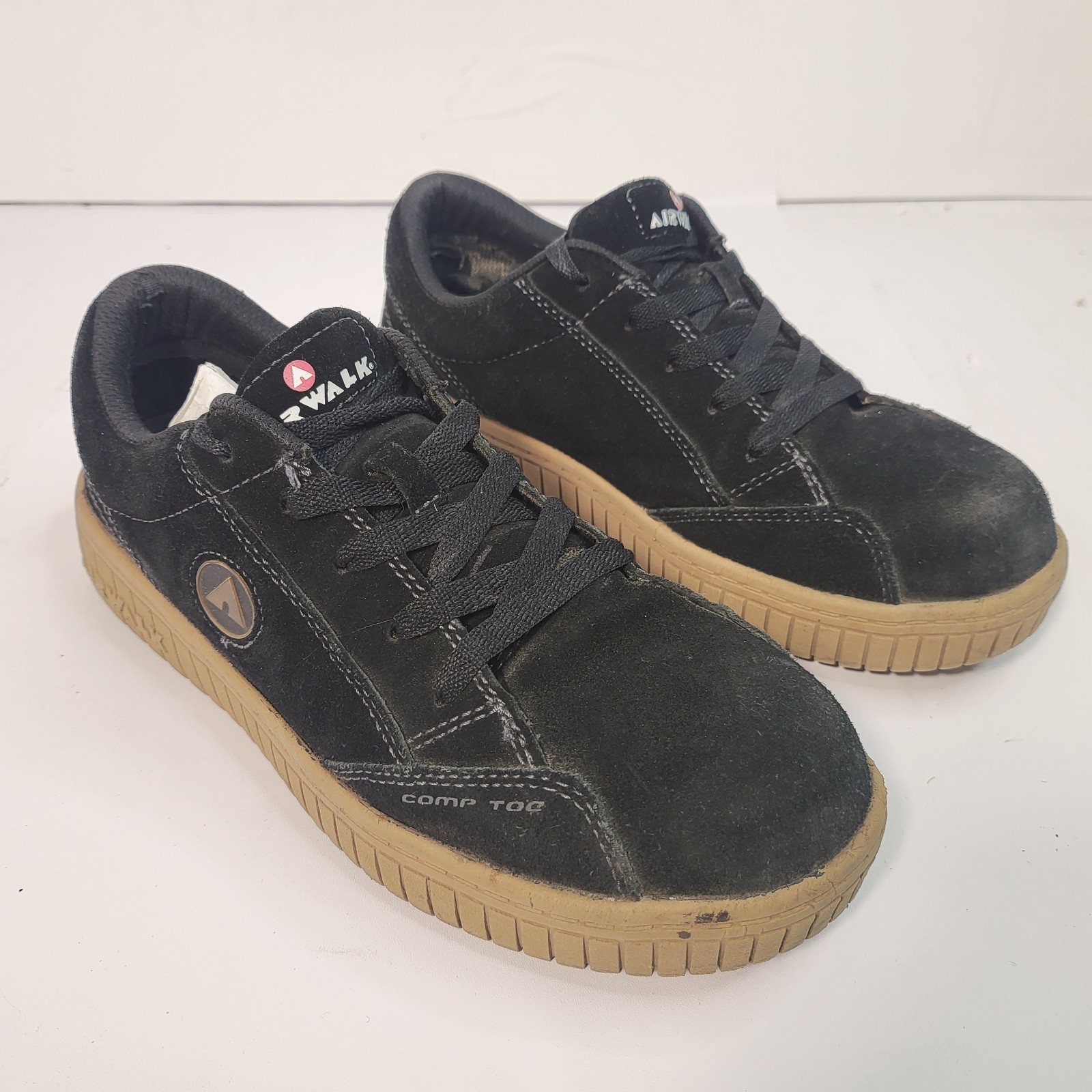Airwalk Camino Women’s Steel Toe Work Shoes – Size 9.5 – Slip Resistant