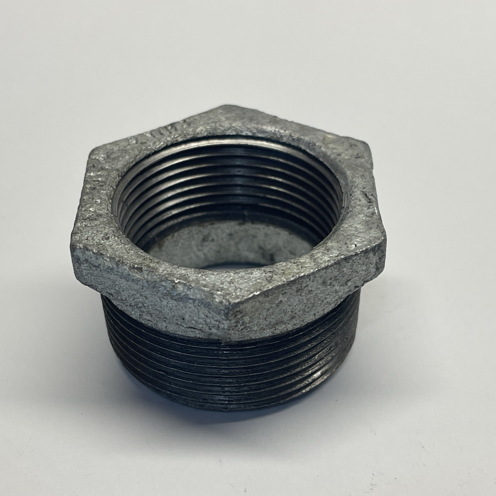 RELIABILT 1-1/2-in x 1-1/4-in Galvanized Hex Bushing Hot or Cold 500PSI at 150F