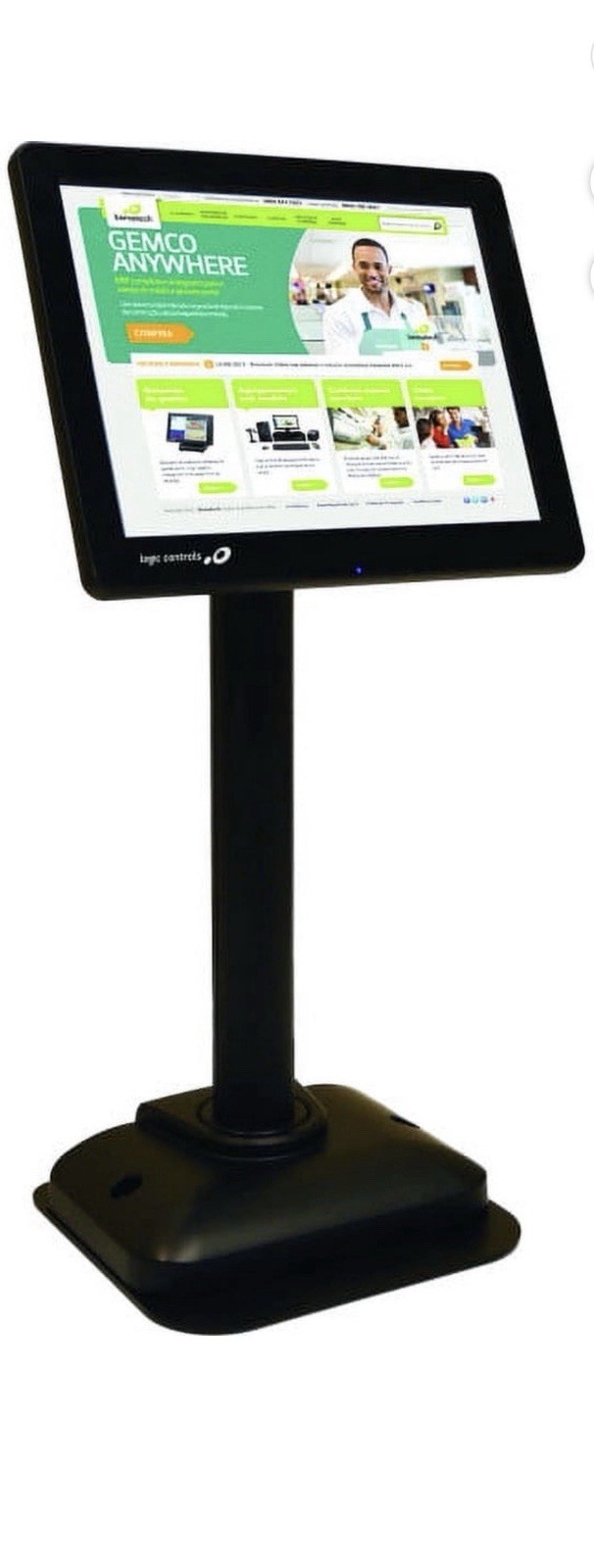 Logic Controls LV4000U 8” LCD Customer Display POS Retail Monitor USB NEW SEALED