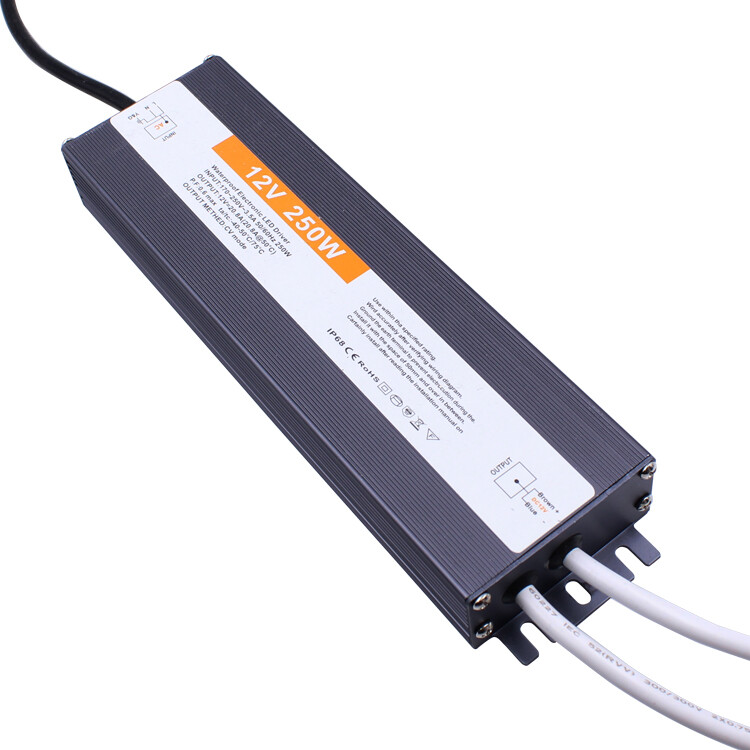 AC 110V TO DC 12V/24V Power Supply Adapter Transformer IP68 Waterproof LED Light