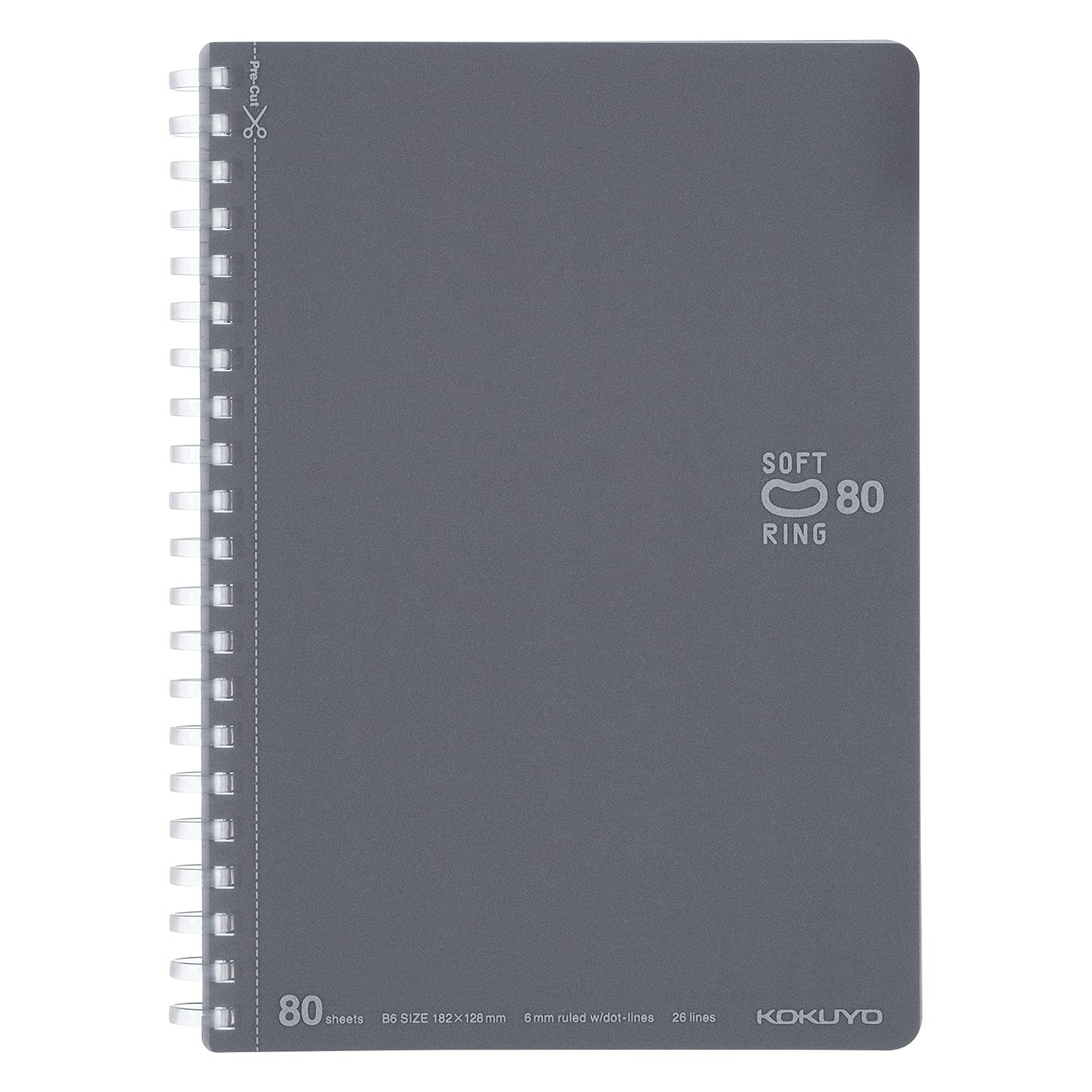 KOKUYO Spiral Lined Notebook, 7.2» x 5» Business Journal Office Product