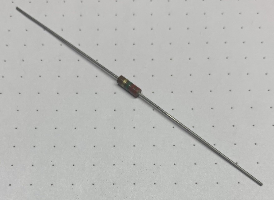 2.2 MΩ, 1/4 Watt, 5%, Allen Bradley Brand, Carbon Composite Resistor, 5 Each