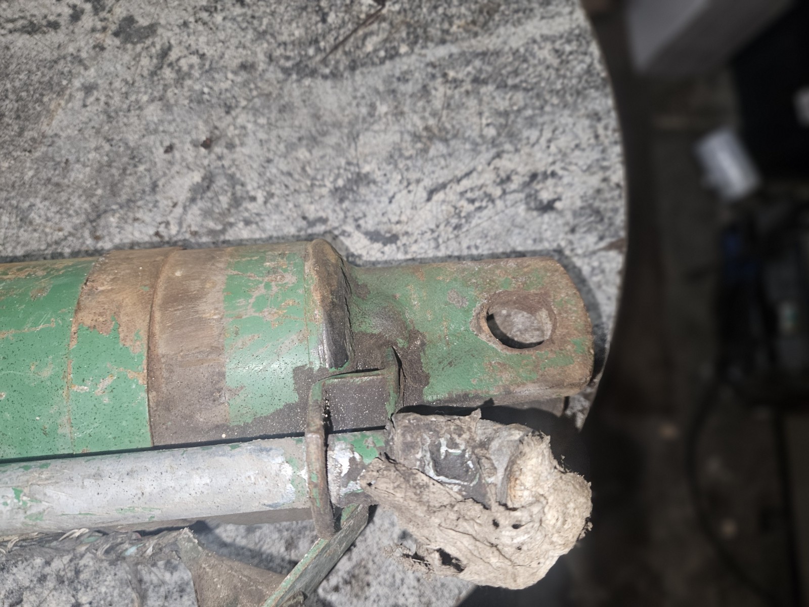 OLIVER TRACTOR IMPLEMENT HYDRAULIC CYLINDER HYDRA LECTRIC OLIVER EQUIPMENT