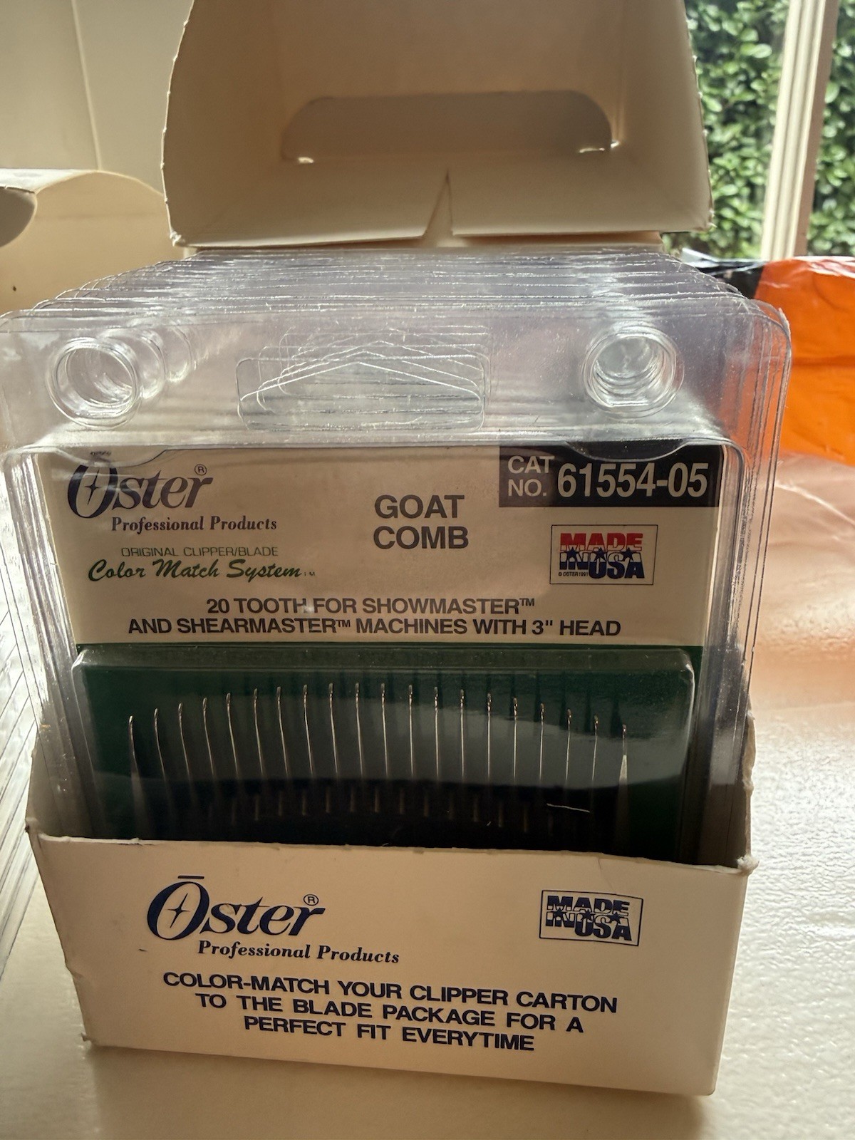 OSTER Goat Comb 20T Hair Clipper Shear Blade P-7112