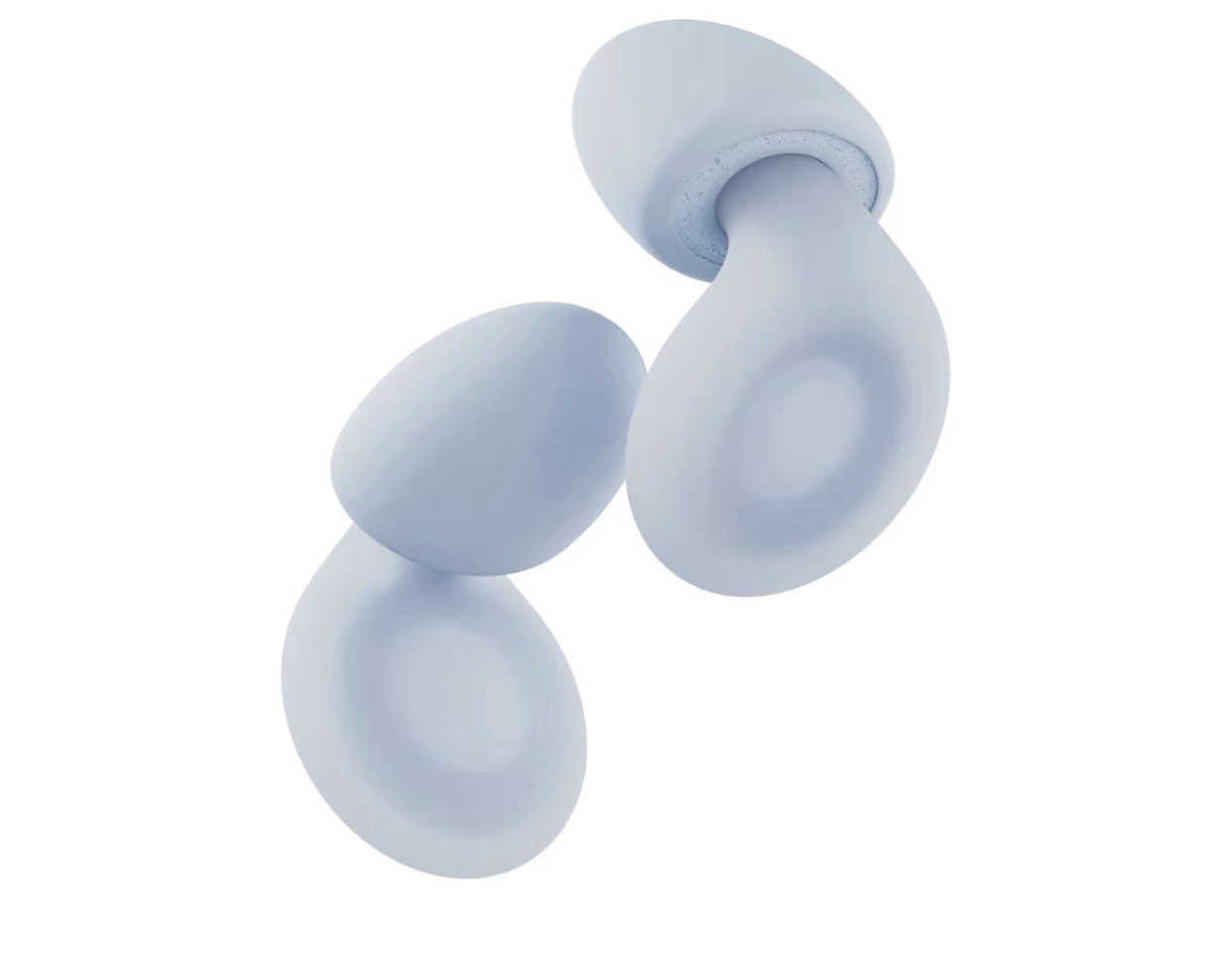 Loop Dream BLUE Silicone/Memory Foam Tips Sleeping Comfortable Blue new Open Box