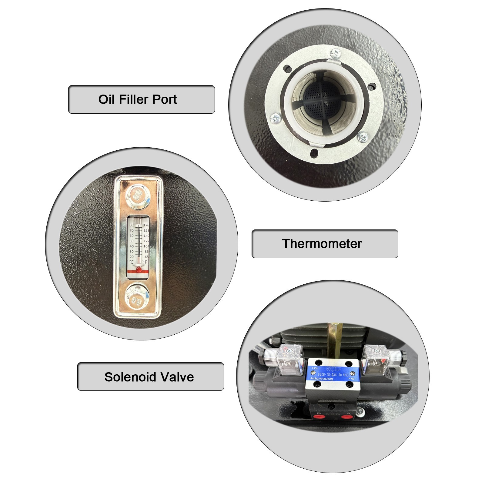 Small Hydraulic Power Unit (Single-phase 220V, 750W / 1.0HP, 6.5L/min, 7MPa)