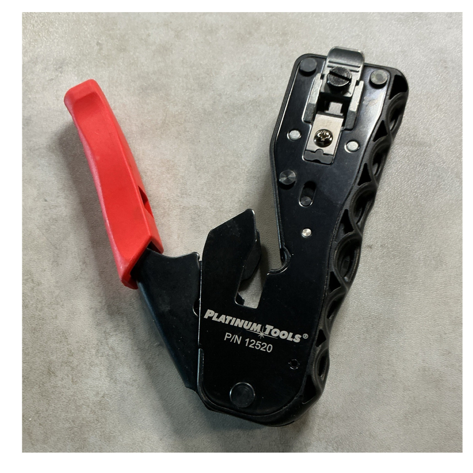 Platinum Tools 12520C EZ-RJ45 PTS Pro Universal Crimp Tool Open Box – Cat5e/6