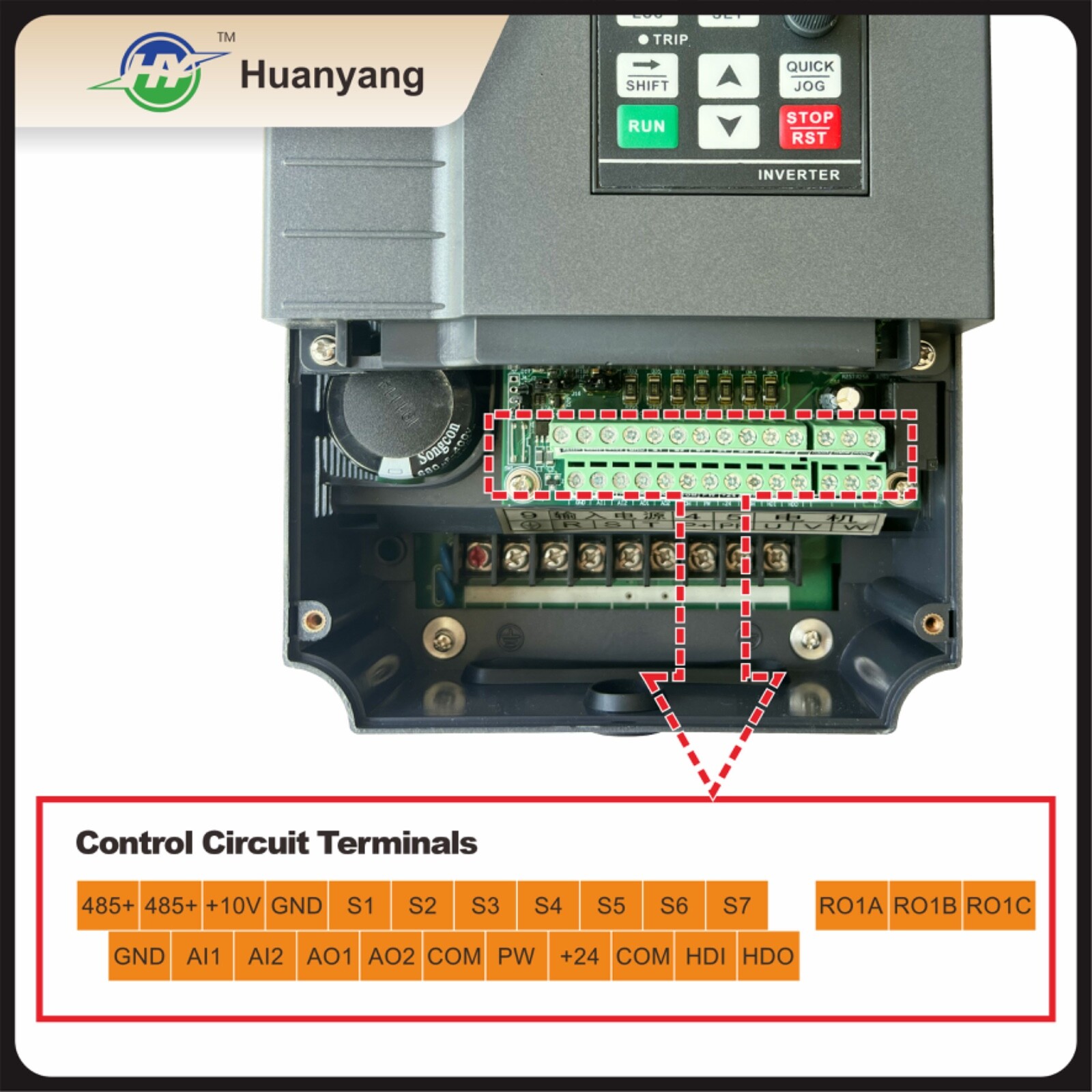 VFD 220V 10HP 7.5kW 34A Vector Control Variable Frequency Drive Inverter motor