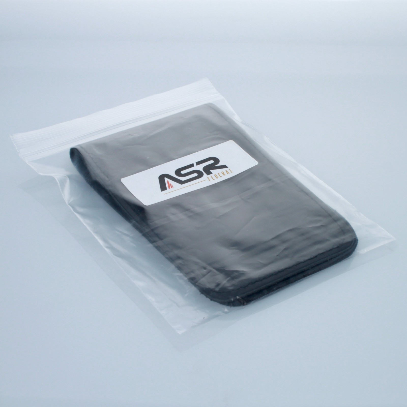 ASR Federal Leather 3×5 Standard Memo Book Cover – Plain Black
