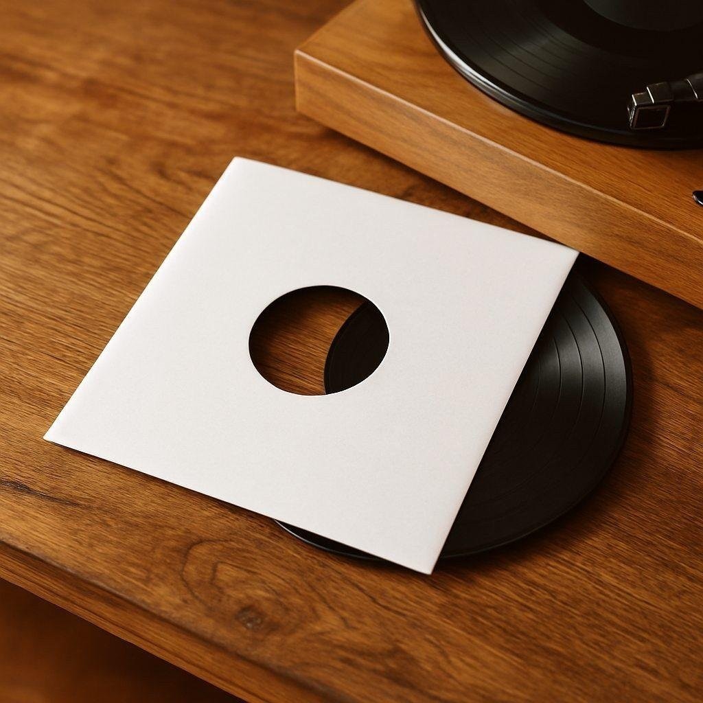 200 – Pack White Paper Vinyl Record Inner Sleeves 12-Inch LP Album