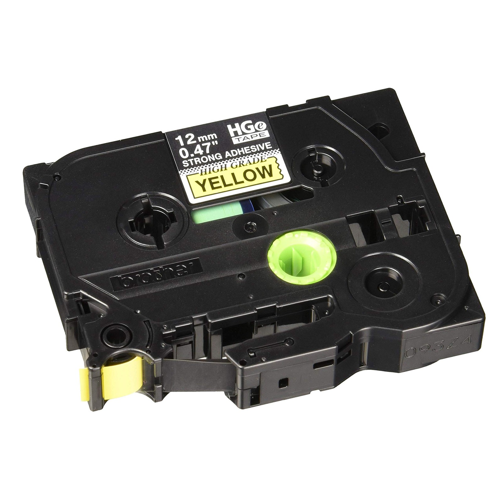 Genuine P-Touch, HGE-S631 5 Pack Tape (HGES6315PK) 0.47″ (12mm) x 26.2ft (8m)…