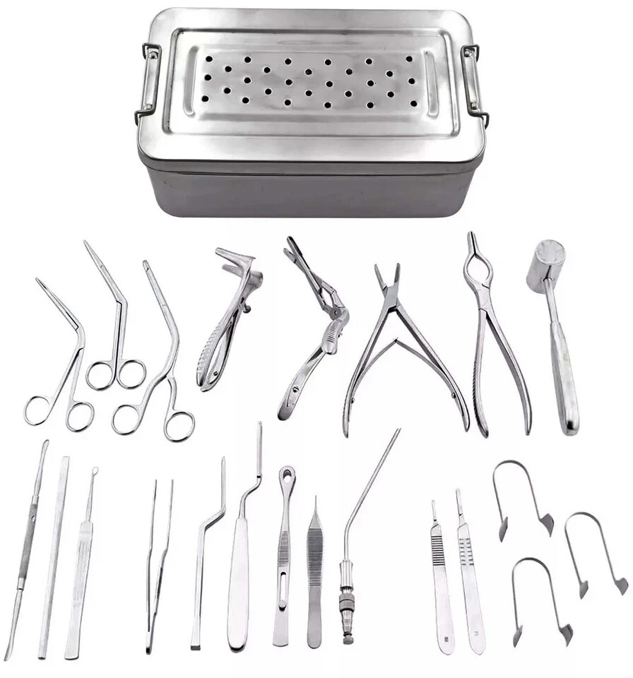 Septoplasty Surgery Instruments 23 Pcs ENT Surgical Instruments