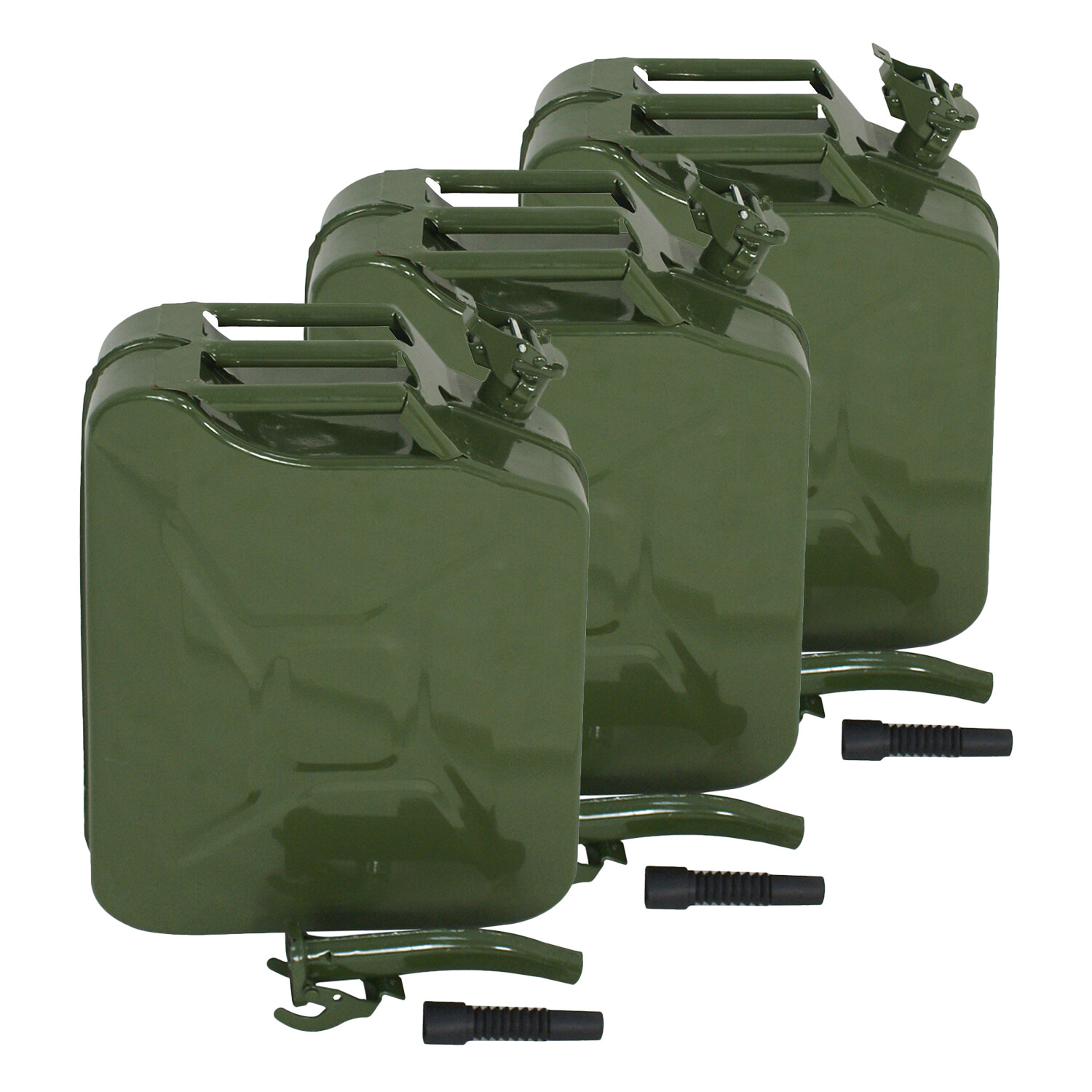 oline Army Army 3X Jerry Can 5 Gallon 20L Backup Metal Steel Tank