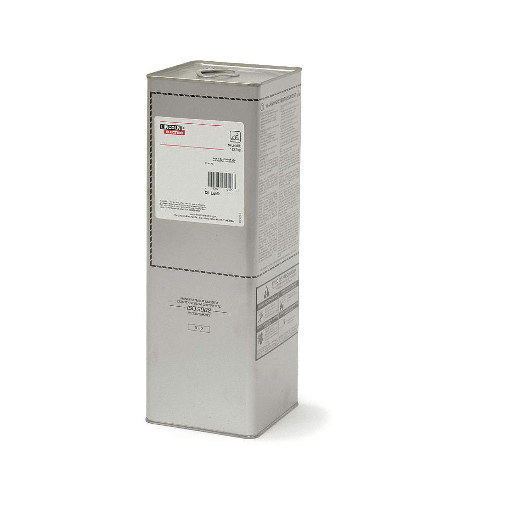LINCOLN ELECTRIC ED028281 Stick Electrode,E7018 H4R,1/8″,50 lb 12C109