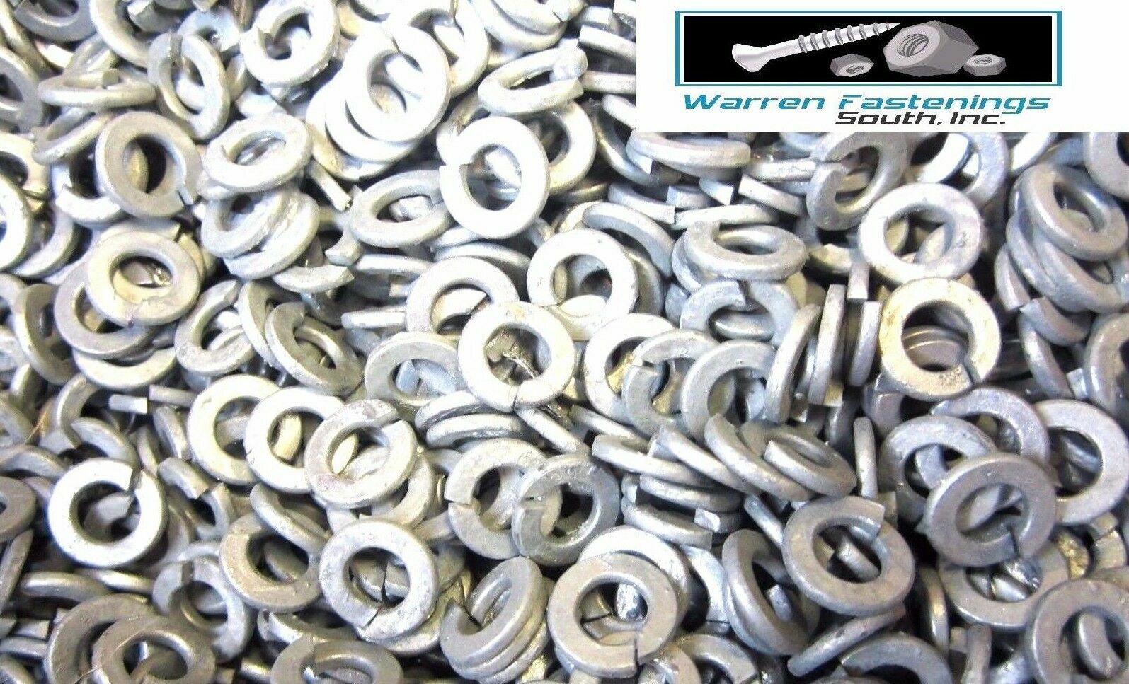 5/16 Lock Washers Hot Dipped Galvanized 100 Pieces