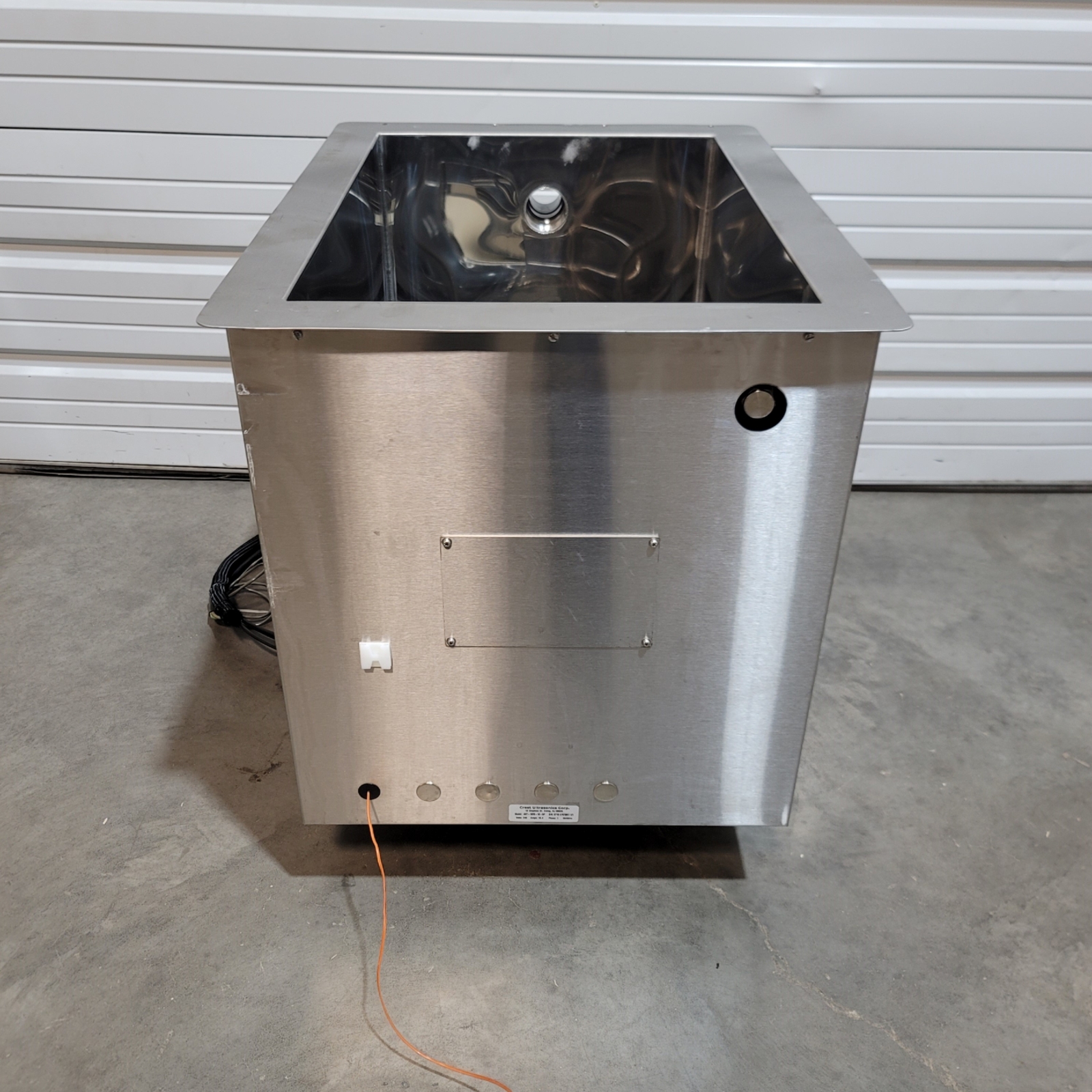 Crest 4HT-1826-18-SP Ultrasonic Cleaning Tank 1500W 40kHz 33Gal 18″ x 26″ x 18″