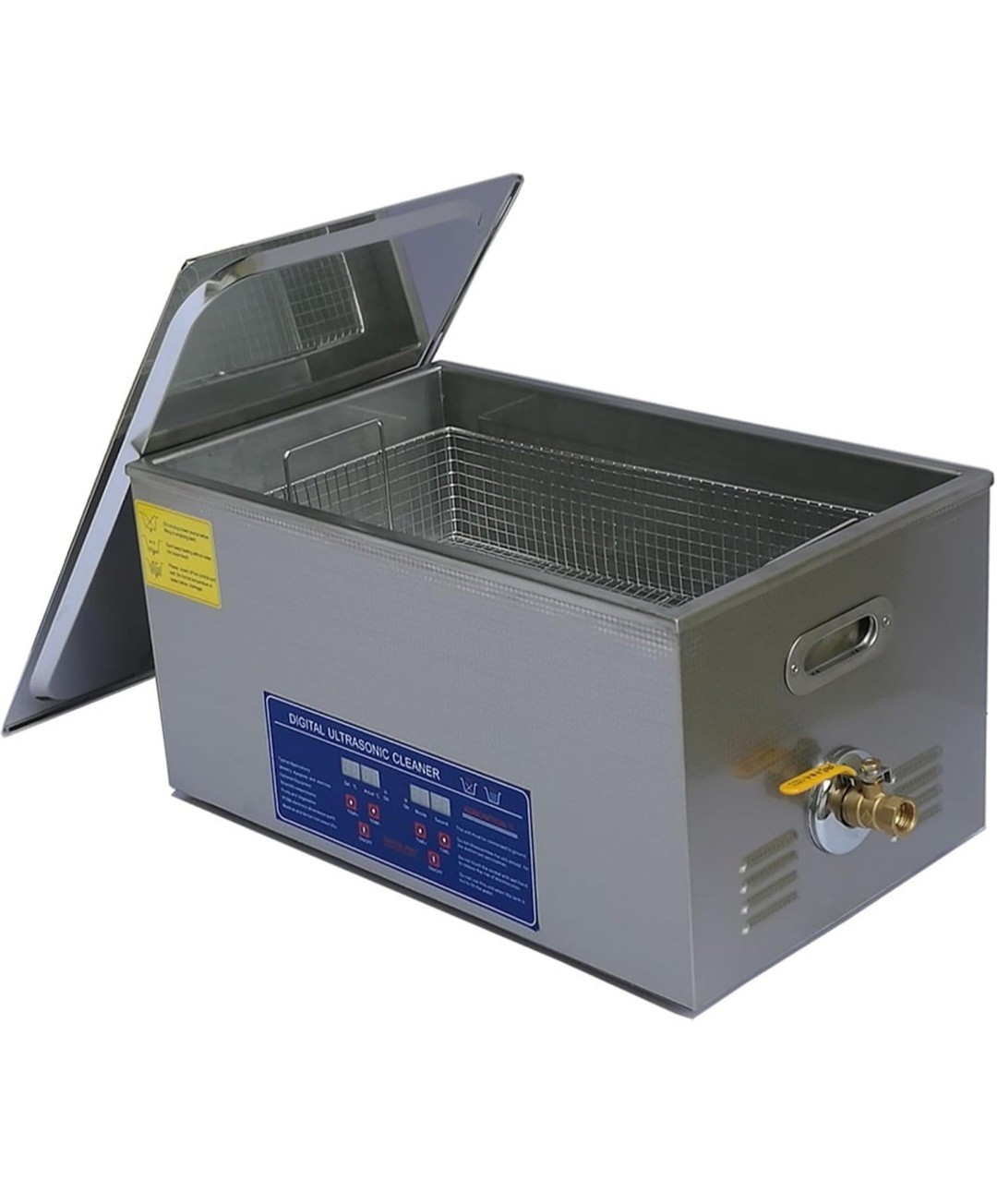VEVOR 40KHz 600W Stainless Steel Ultrasonic Cleaner 22L Digital Control Cleaning