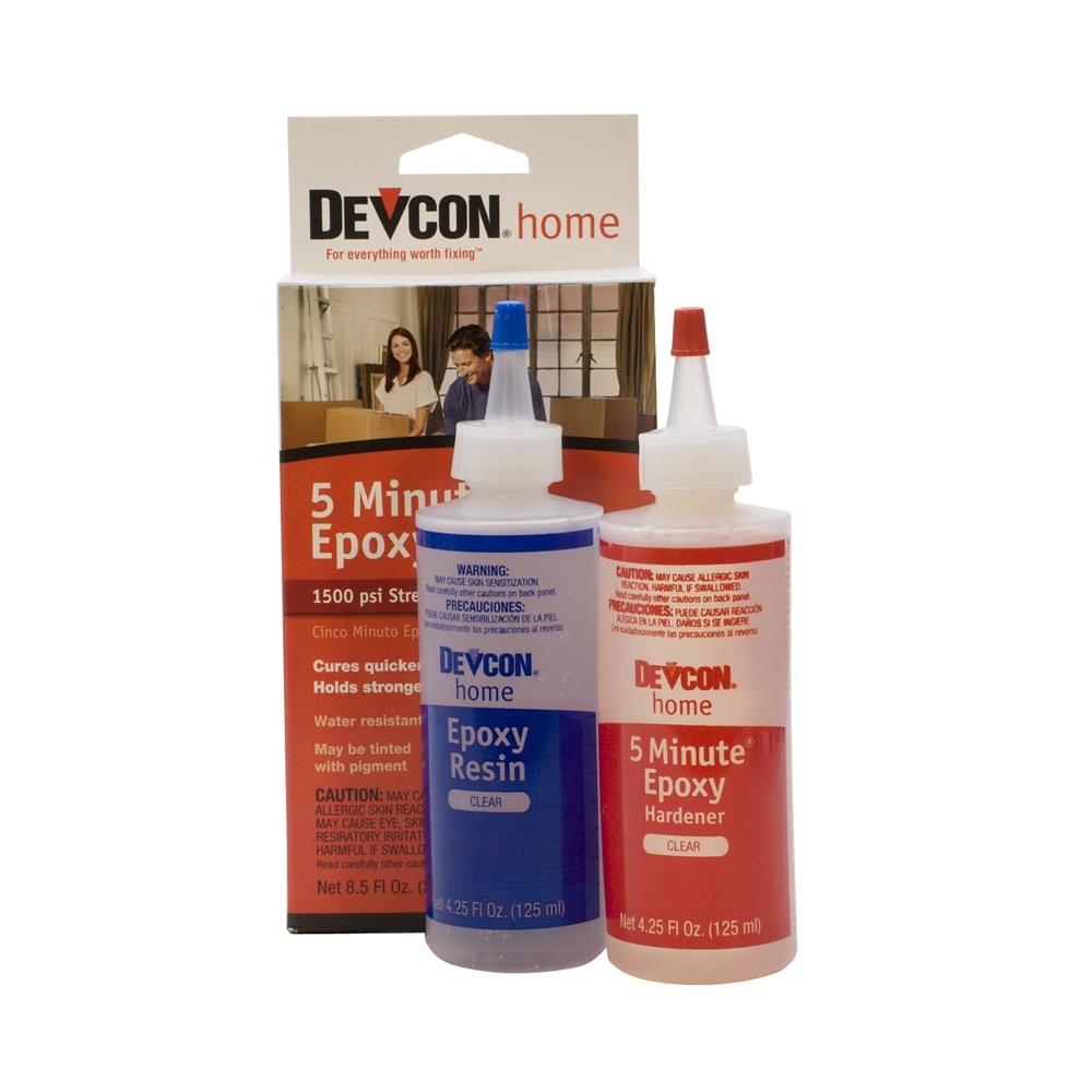 Devcon Epoxy20945 5 Minute Repair Putty Epoxy 2 Bottles Net 8.5 fl oz (250ml)